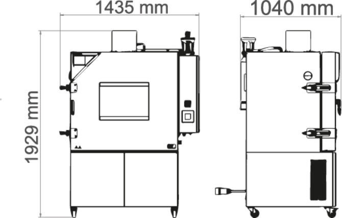 Binder LIT MK 240 Model Pil Test Kabini, 228 Litre, -40°C ila +110°C