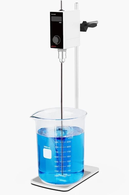 Four E's Scientific OHS-60D Model Dijital Mekanik Karıştırıcı, 60L, 2000 rpm, 10000 mPas