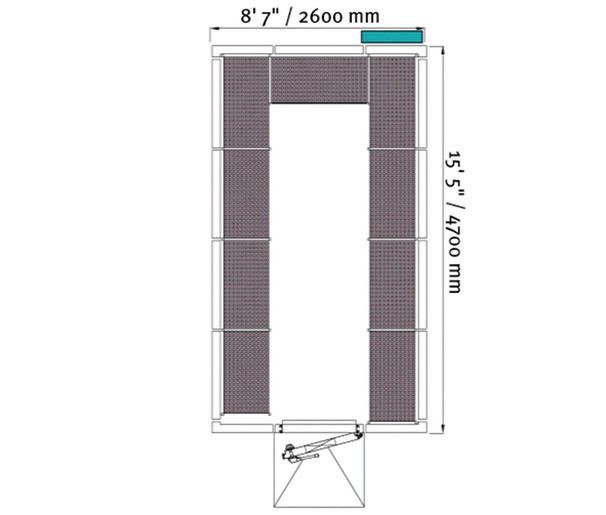 Binder WIC3 Model Girilebilen Stabilite Test Kabini, 24516 Litre, 10 - 50°, Klimalı