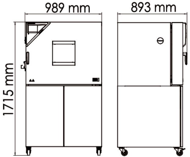 Binder MK115 Model Dinamik İklimlendirme Kabini, 115 Litre, -40...180°C