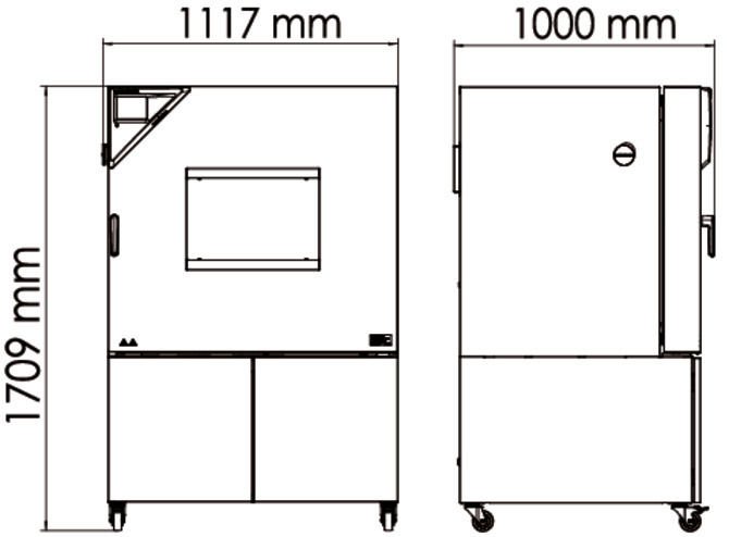 Binder MK240 Model Dinamik İklimlendirme Kabini, 228 Litre, -40...180°C