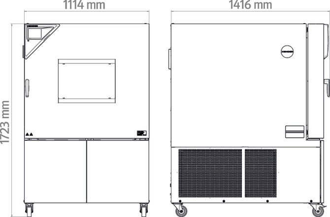 Binder MK400 Model Dinamik İklimlendirme Kabini, 417 Litre, -40...180°C