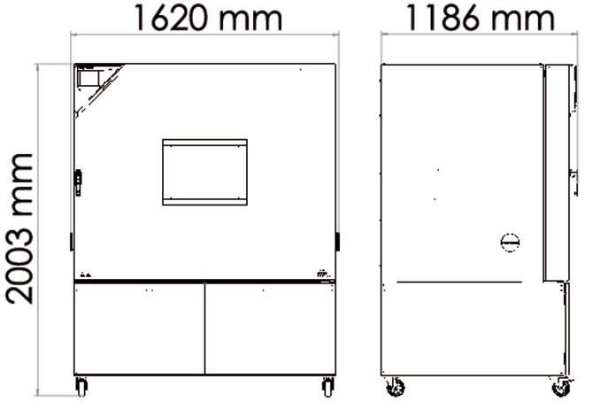 Binder MK720 Model Dinamik İklimlendirme Kabini, 734 Litre, -40...180°C