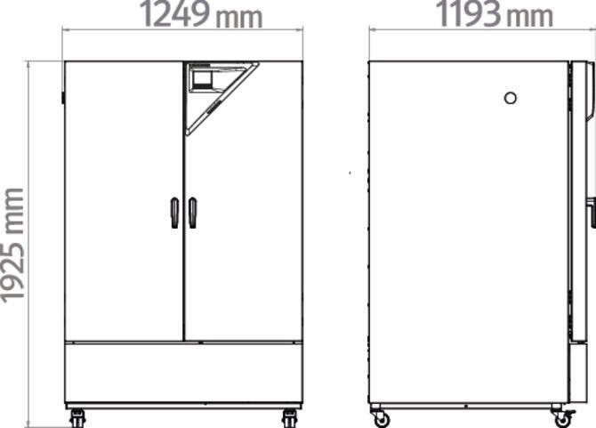 Binder KBF-S 1020 Model İklimlendirme Kabini, 1020 Litre, 0-70°C, %20-80 RH nem
