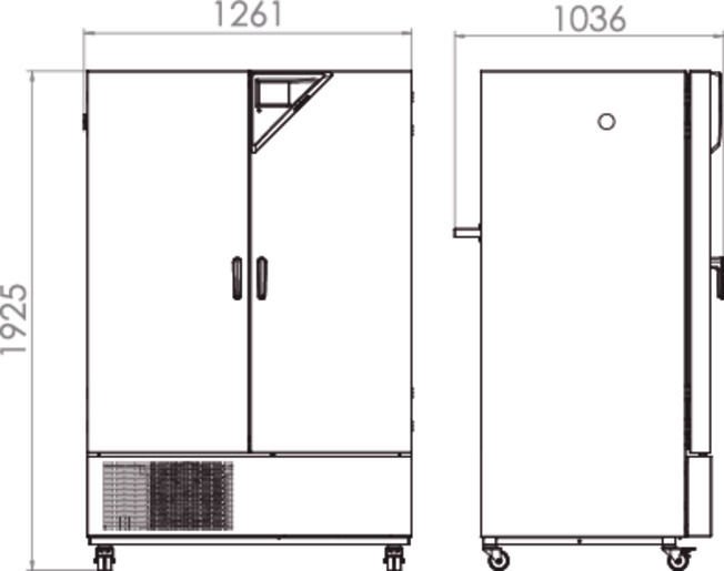 Binder KBF P 720 Model ICH Uyumlu Işık Kaynağına Sahip İklimlendirme Kabini, 700 Litre, 0-70°C, %10-80 RH nem