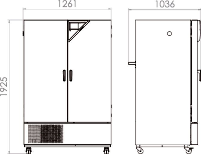 Binder KBF LQC  720 Model ICH Uyumlu Işık Kaynaklı, Işık Dozu Kontrollü İklimlendirme Kabini, 700 Litre, 0-70°C, %10-80 RH nem