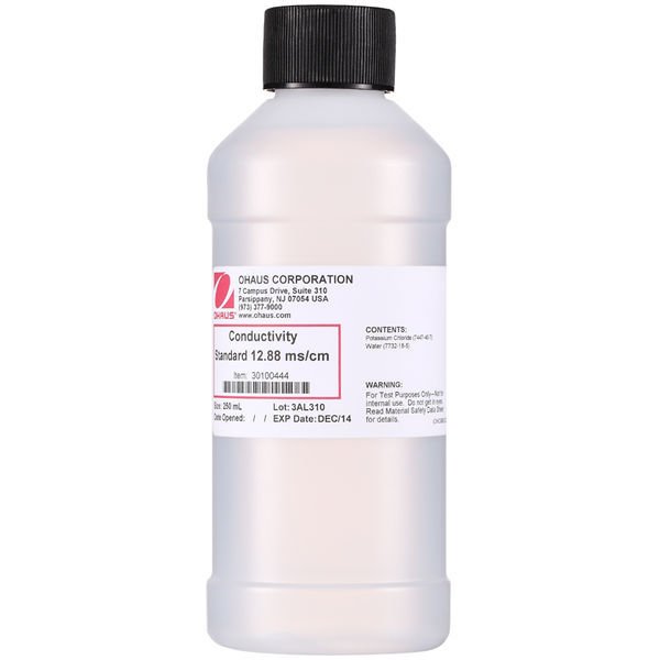 Ohaus İletkenlik Standardı, 12.88mS/cm, 250ml