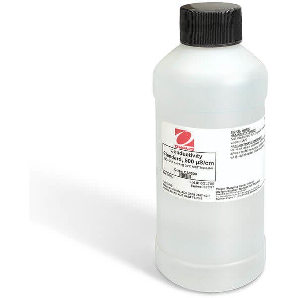 Ohaus İletkenlik Standardı, 500µS/cm, 250ml