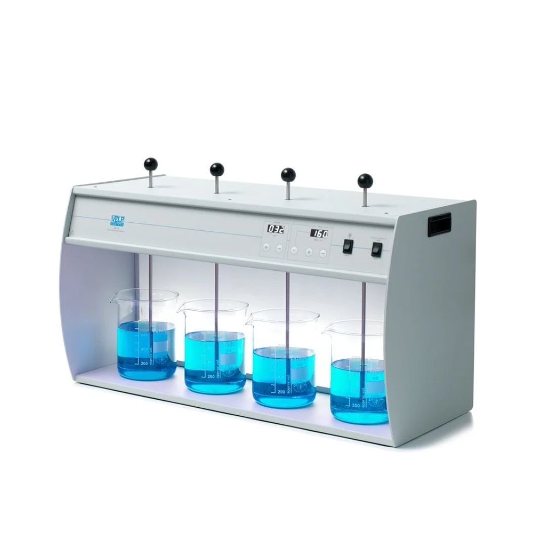 Velp JLT-4 Model Dijital Kontrollü Jar Test Cihazı (Flokülatör)