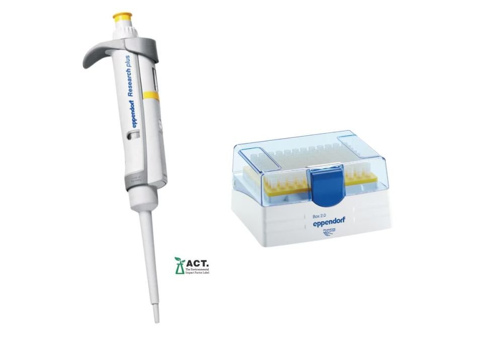 Eppendorf Research® Plus 20 – 200 µL Tek Kanallı Otomatik Pipet