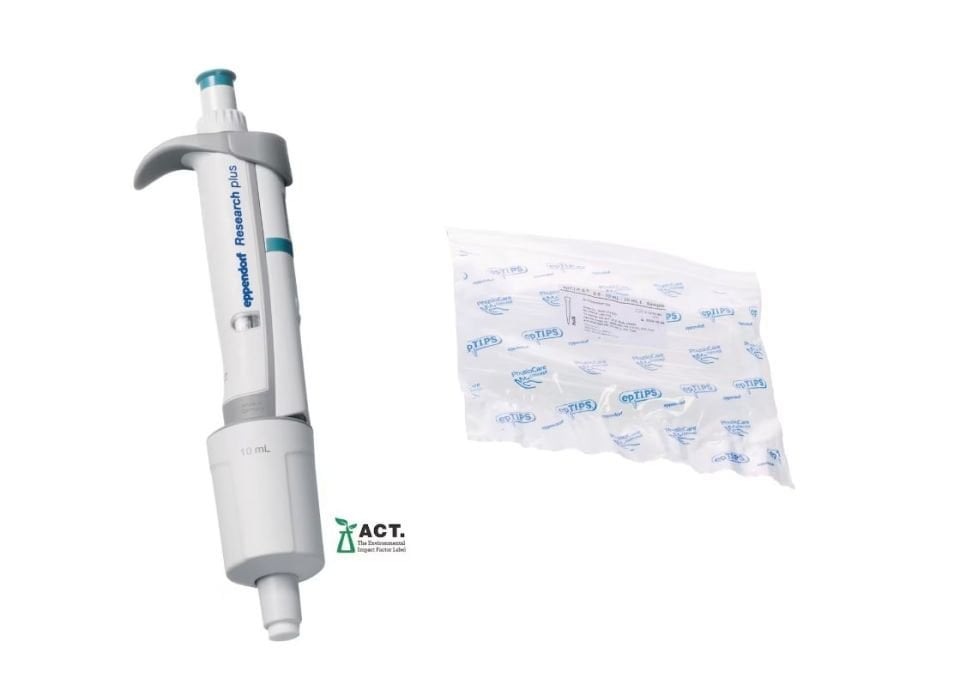 Eppendorf Research® Plus 1 – 10 mL Tek Kanallı Otomatik Pipet
