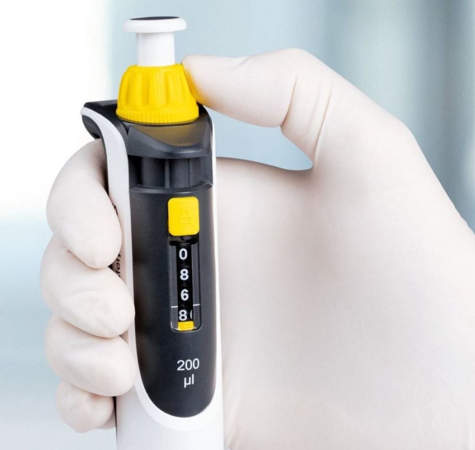 Brand Transferpette® S D-1 Model 0.1 - 1 µl Tek Kanallı Ayarlanabilir Mikropipet