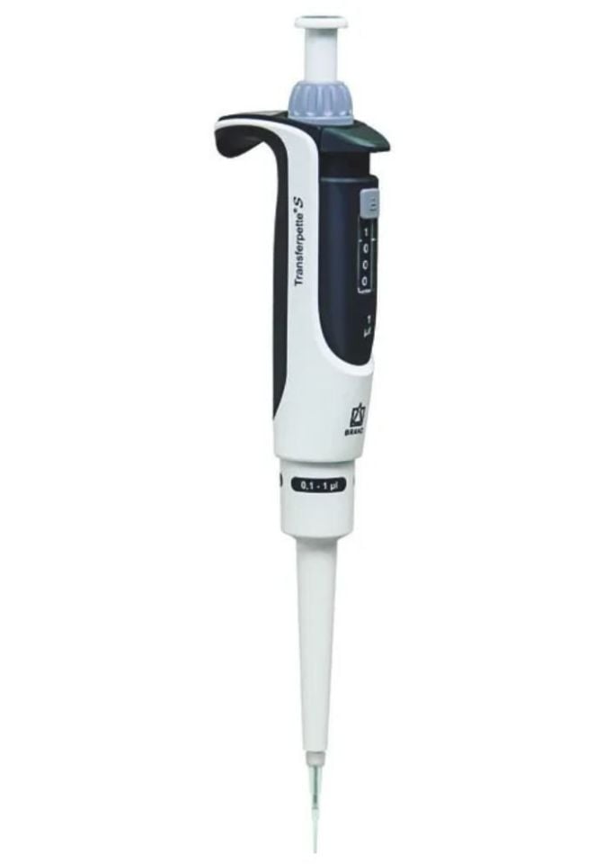 Brand Transferpette® S D-2,5 Model 0.1 – 2.5 µl Tek Kanallı Ayarlanabilir Mikropipet