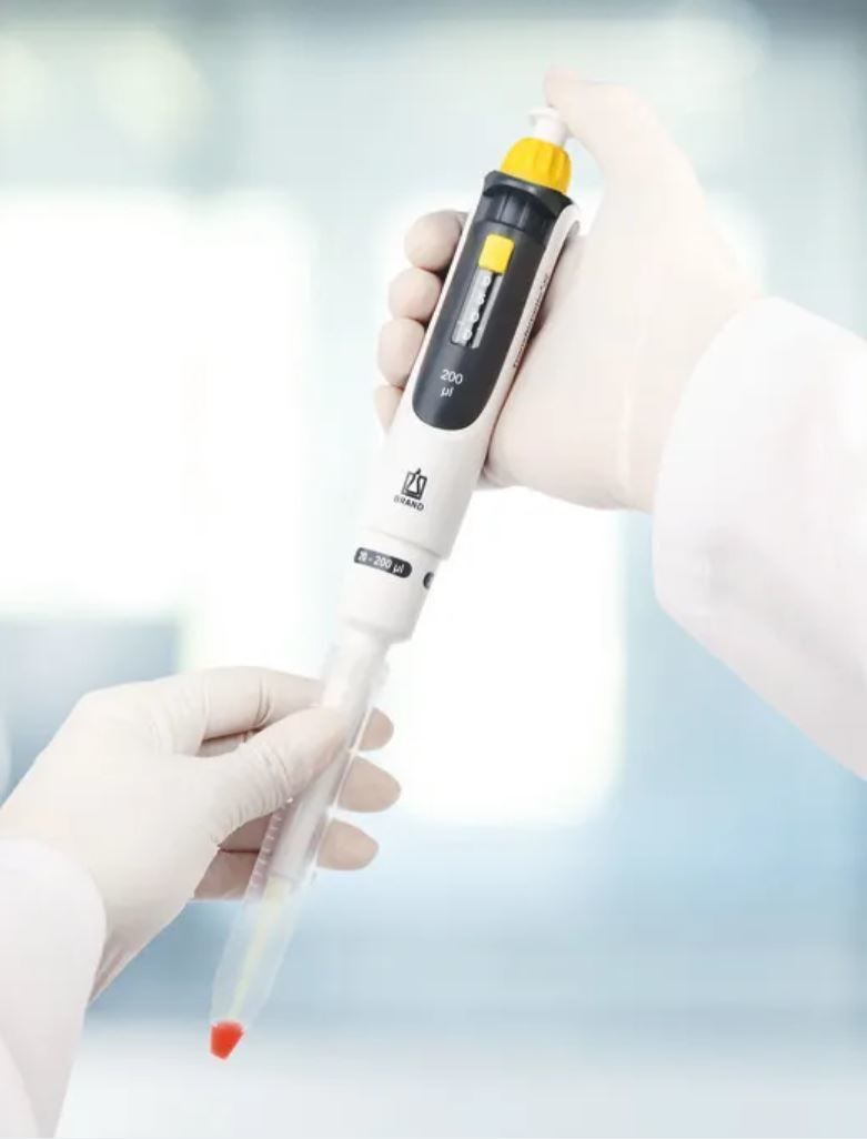 Brand Transferpette® S D-100 Model 10 - 100 µl Tek Kanallı Ayarlanabilir Mikropipet