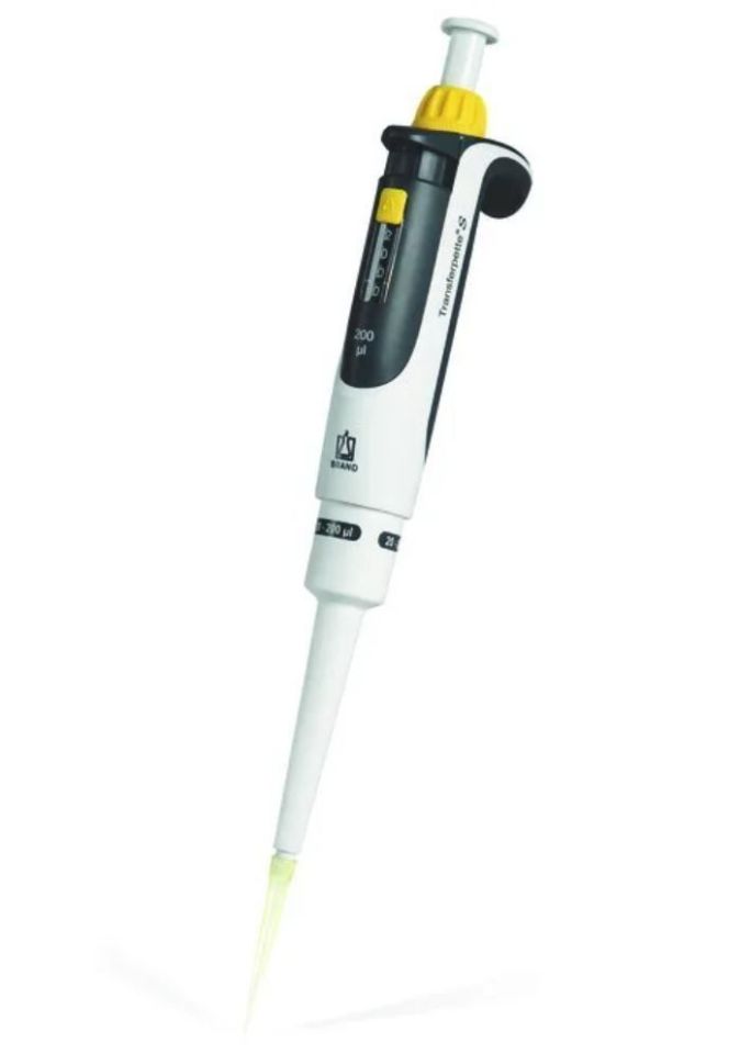 Brand Transferpette® S D-100 Model 10 - 100 µl Tek Kanallı Ayarlanabilir Mikropipet