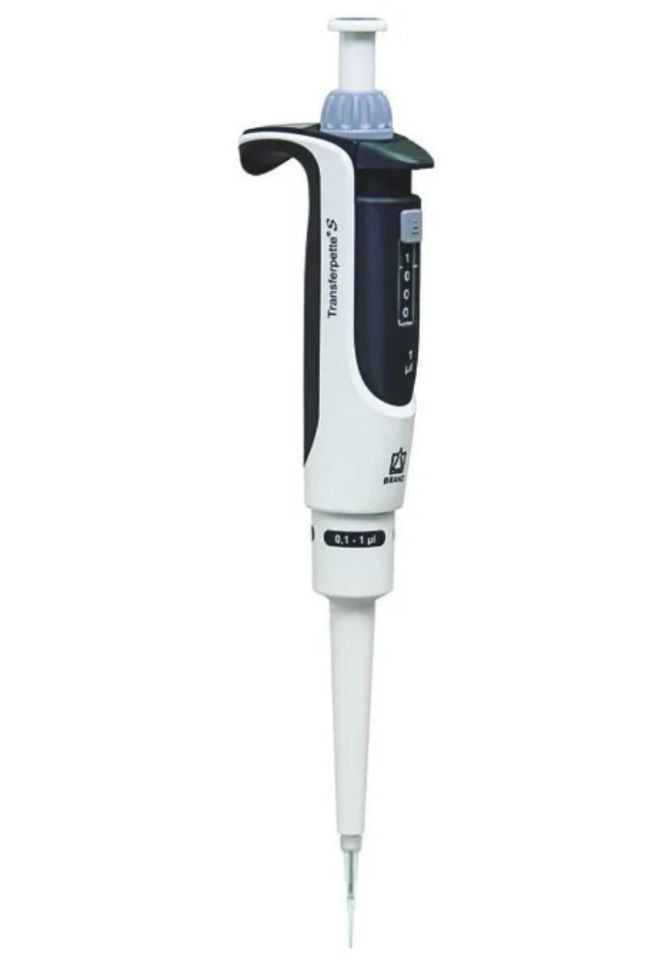 Brand Transferpette® S D-100 Model 10 - 100 µl Tek Kanallı Ayarlanabilir Mikropipet