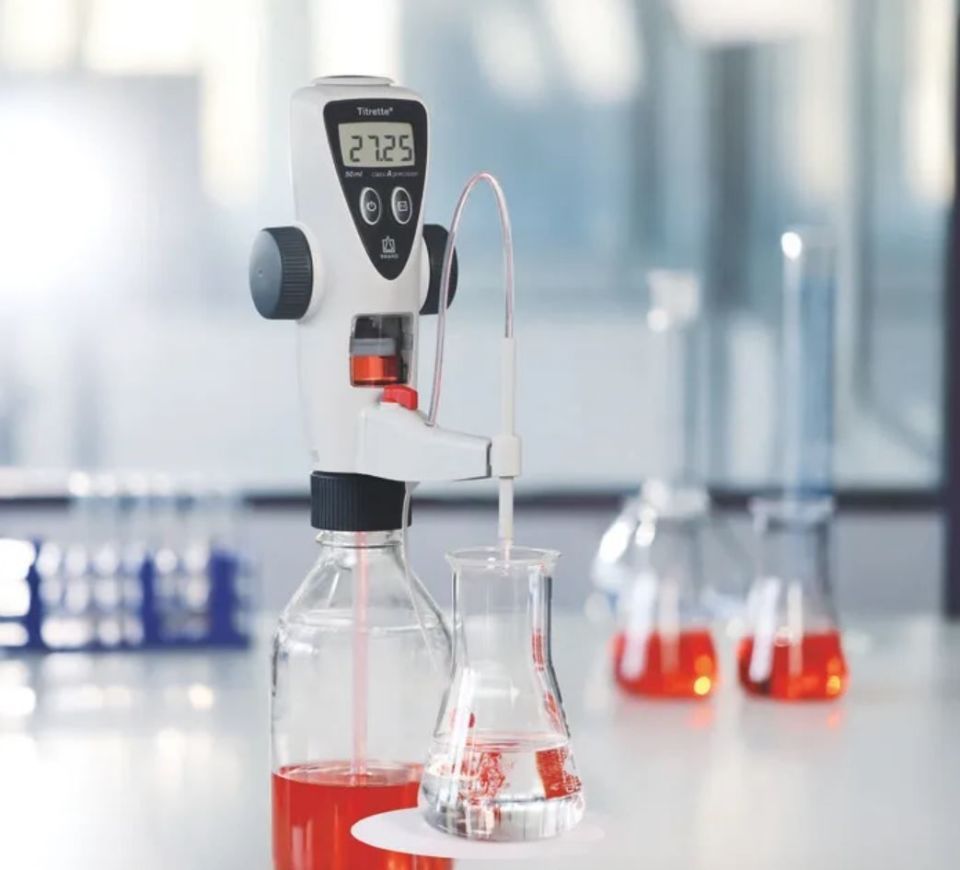 Brand Titrette 50 Model 50 ml Dijital Büret