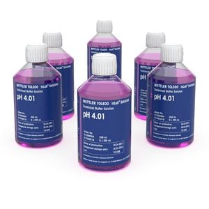 Mettler Toledo Technical Buffer (Teknik Tampon) Çözeltisi pH 4.01, 6x250mL