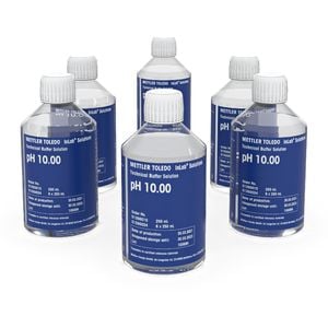 Mettler Toledo Technical Buffer (Teknik Tampon) Çözeltisi pH 10.00, 6x250mL