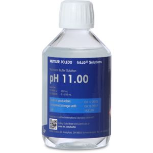 Mettler Toledo Technical Buffer (Teknik Tampon) Çözeltisi pH 11.00, 250mL