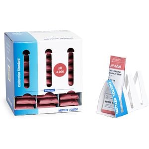 Mettler Toledo NIST/DIN Çözeltisi pH 4.006, 30x20mL Şase