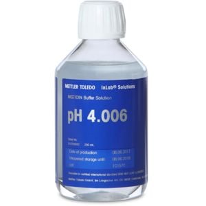 Mettler Toledo NIST/DIN Tampon Çözeltisi pH 4.006, 250 mL