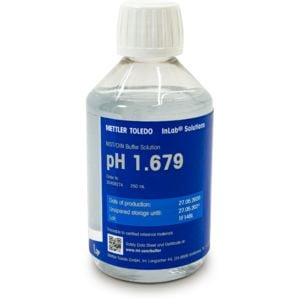 Mettler Toledo NIST/DIN Buffer (Tampon) Çözeltisi pH 1.679, 250 mL