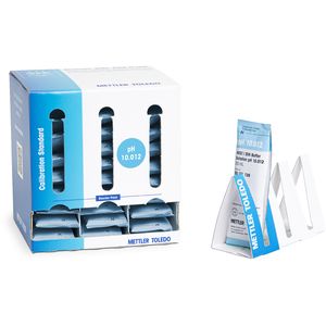 Mettler Toledo NIST/DIN Buffer (Tampon) Çözeltisi pH 10.012, 30x20mL Şase
