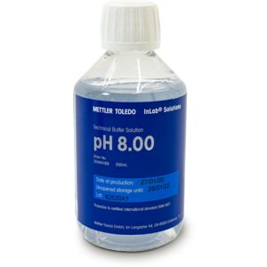 Mettler Toledo Technical Buffer (Teknik Tampon) Çözeltisi pH 8.00, 250mL