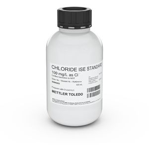 Mettler Toledo ISE standart Cl Klorür 100 mg/L, 500mL