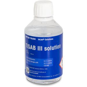 Mettler Toledo ISA Çözeltisi TISAB 3, 250mL (Florür)