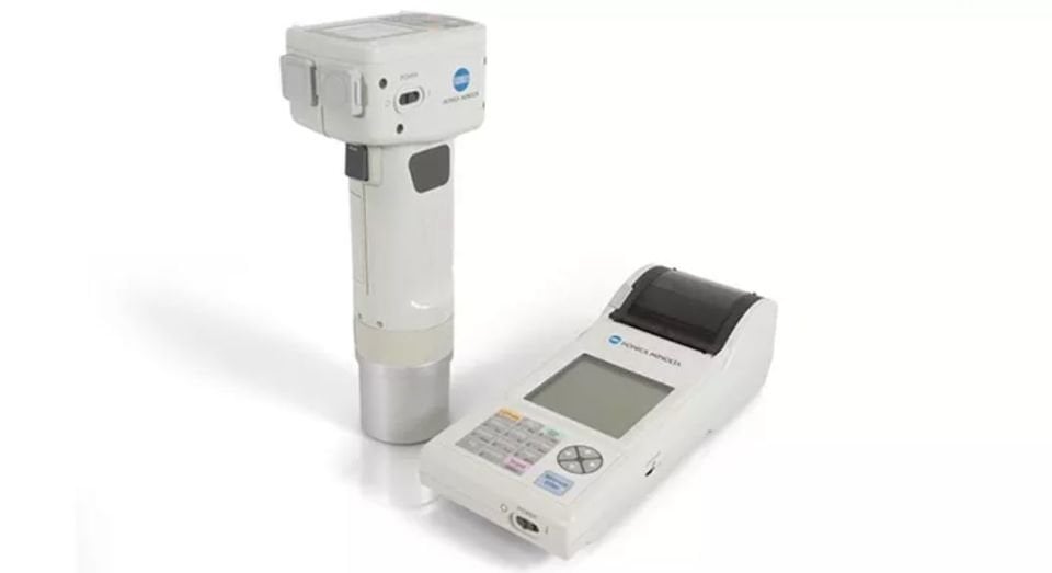 Konica Minolta CR-410T Model Portatif Domates Renk Ölçüm Cihazı