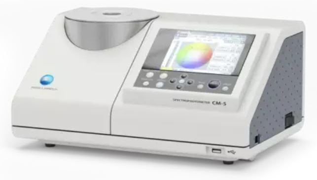 Konica Minolta CM-5 Model Masa Üstü Renk Ölçer (Spektrofotometre)