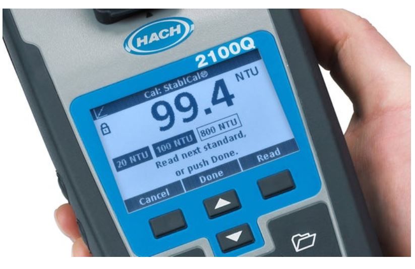 Hach 2100Q IS Model Portatif Bulanıklık Ölçer (Türbidimetre) (LED), 0-1000 NTU