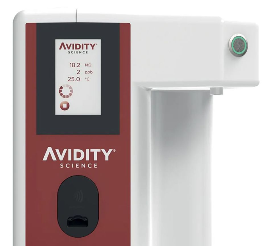 Avidity Science Solo™ S UVTOC Model Ultra Saf Su Saflaştırma Sistemi, Tip 1