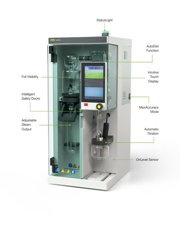 Buchi K-365 Dist Serisi EasyDist Model Distilasyon Ünitesi