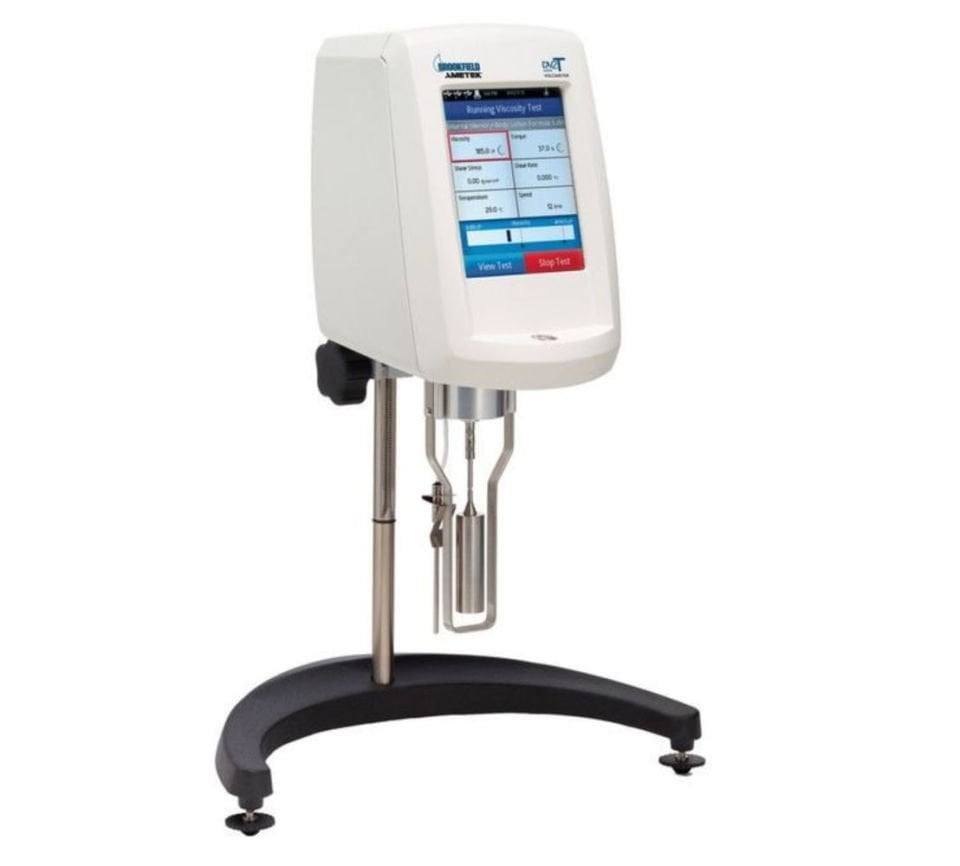 Brookfield  DV2T Model Dijital Dokunmatik Ekran Rotasyonel Viskozimetre
