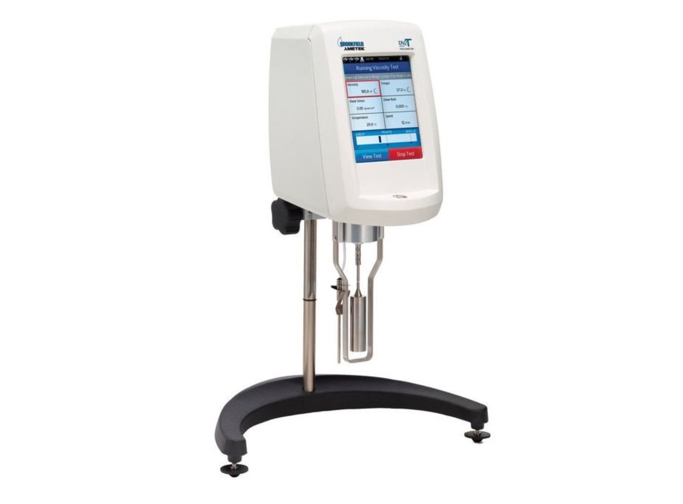 Brookfield  DV2T Model Dijital Dokunmatik Ekran Rotasyonel Viskozimetre