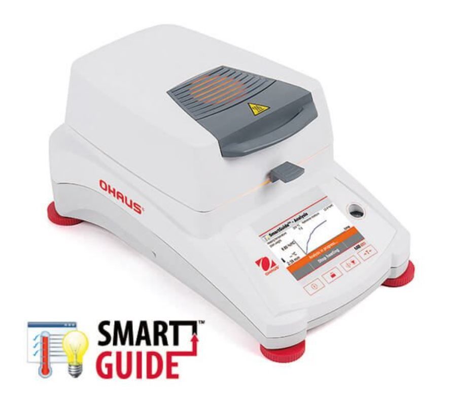 Ohaus MB120 Model Nem Tayin Cihazı, 120 g, 40 - 230 °C, 1 mg/0.01%