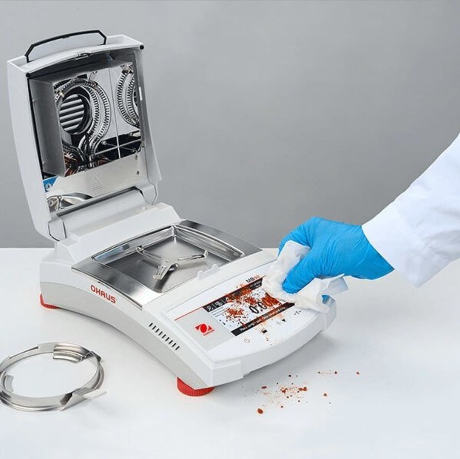 Ohaus MB92 Model Nem Tayin Cihazı, 90 g, 40 - 200 °C, 0.01 % / 0.001 g