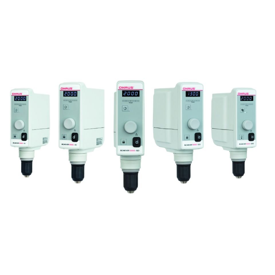 Ohaus Achiever™ 5000 e-A51ST020 Model Mekanik Karıştırıcı, 25L, 2000 rpm, 10,000 mPas