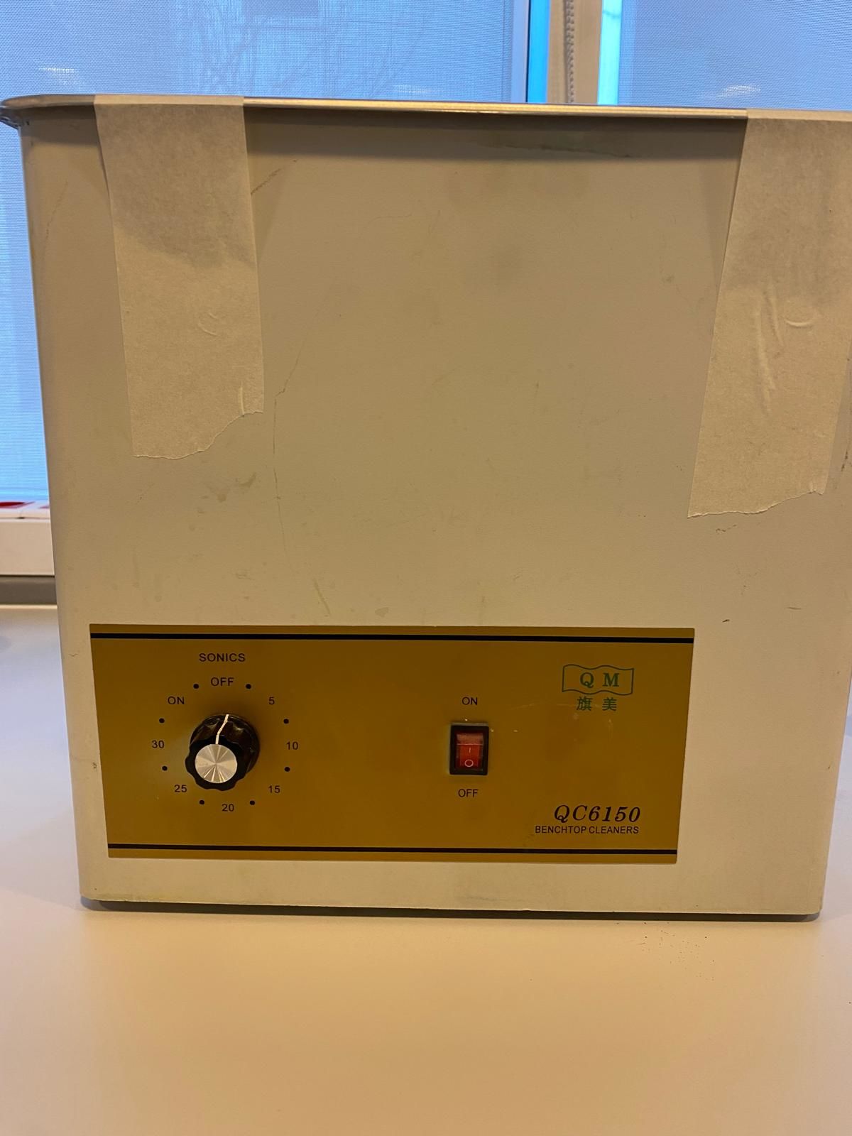 QM QC6150 Model Masaüstü Ultrasonik Temizleyici (Yenilenmiş 2. el cihaz)