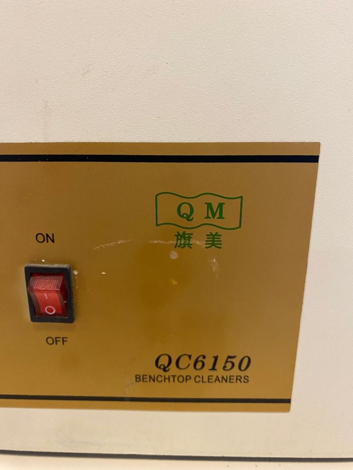 QM QC6150 Model Masaüstü Ultrasonik Temizleyici (Yenilenmiş 2. el cihaz)
