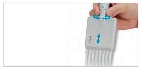 Socorex Acura 855 Model Ayarlı 8 Kanallı Otomatik Pipet, 5 - 50 µL