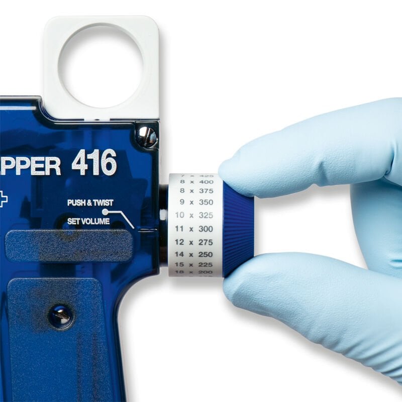 Socorex Stepper 416 Model Tekrarlamalı Pipet (Repeater Pipette), 10 - 5000 µL