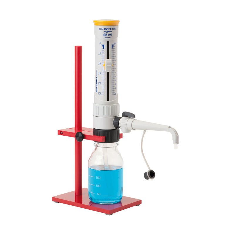 Socorex Calibrex Organo 525 Model Şişe Üstü Dispenser, 5 - 50 mL