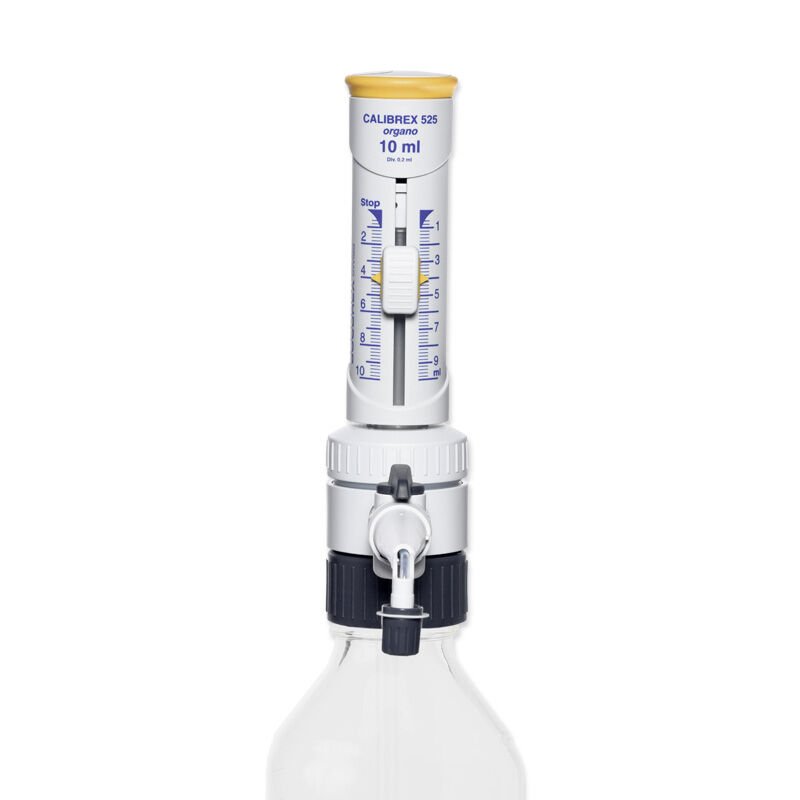 Socorex Calibrex Organo 525 Model Şişe Üstü Dispenser, 5 - 50 mL