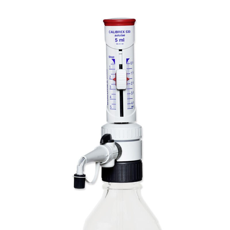 Socorex Calibrex Solutae 530 Model Şişe Üstü Dispenser, 5 - 50 mL