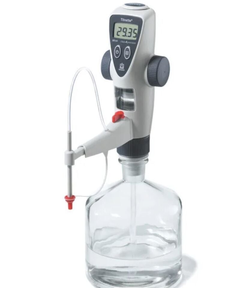 Brand Titrette 50 Model 50 ml Dijital Büret (Dijital Titratör), RS232 Çıkışlı