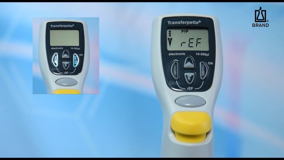 Brand Transferpette Electronic Model 0,5 - 10 µl Tek Kanallı Ayarlanabilir Elektronik Mikropipet (705299)